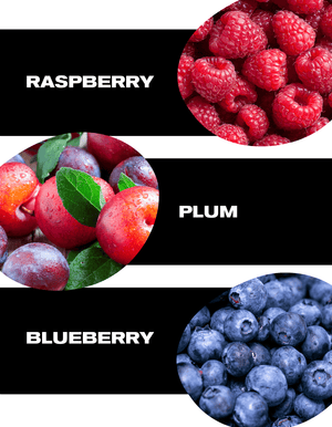 Tasting Notes: Raspberry, Plum, Blueberry