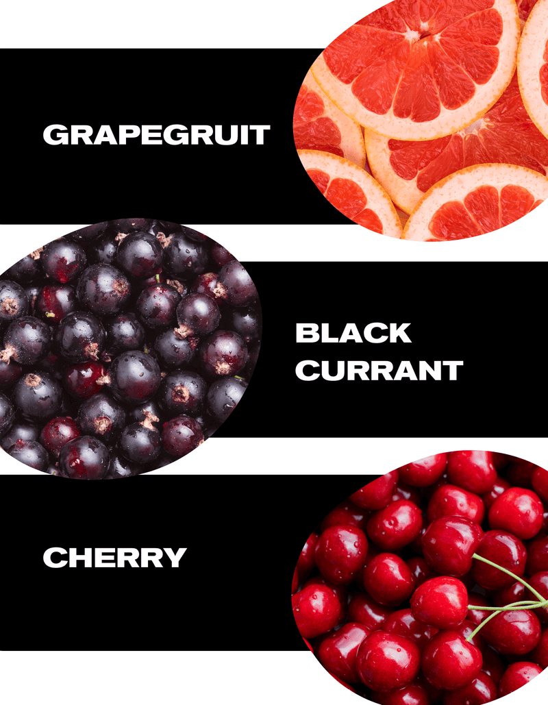 Tasting Notes: Grapefruit, Black Currant, Cherry
